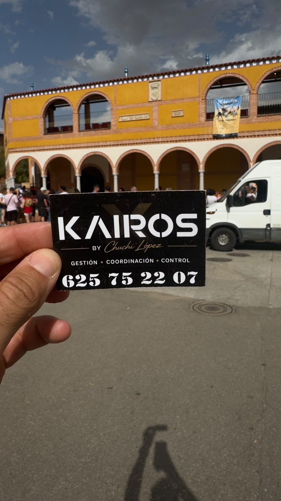 Presencia de KAIROS en un evento celebrado en Medina del Campo